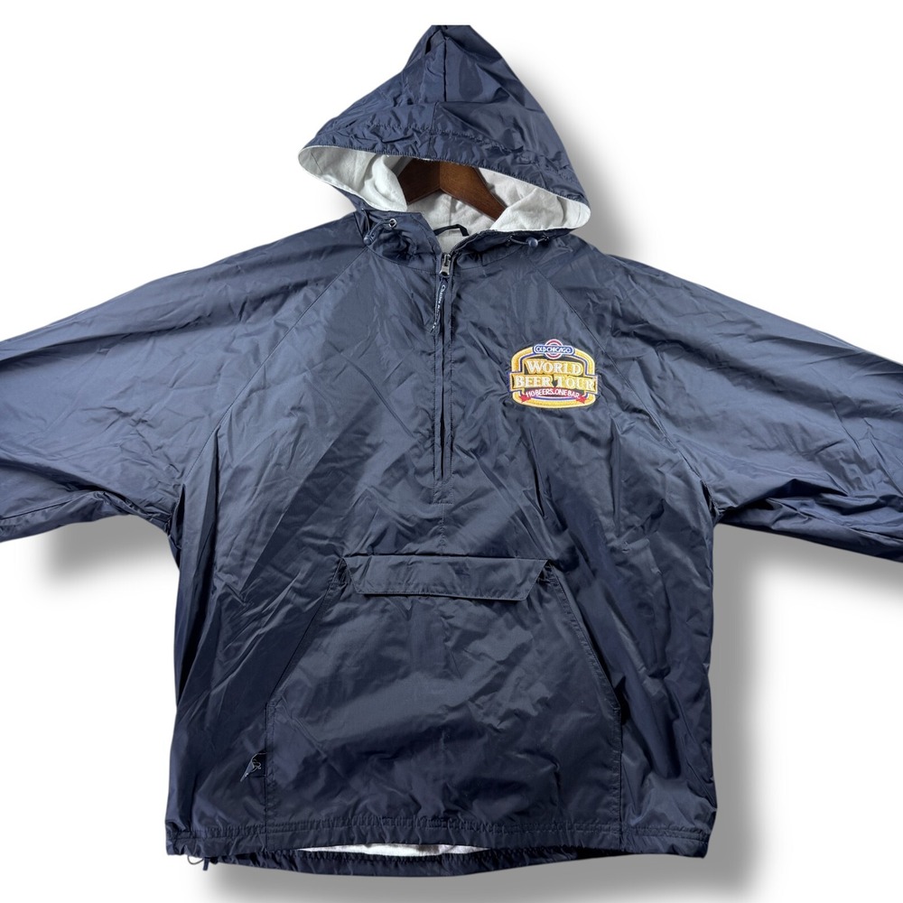 Old Chicago Charles River Apparel Men's Small S Pull Over Jacket NWT
